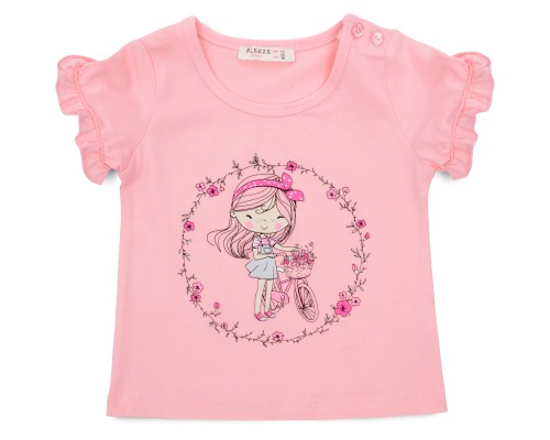 Набір дитячого одягу Breeze з дівчинкою (18595-92G-pink)