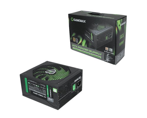 Блок живлення Gamemax GM-500 80+ APFC Black