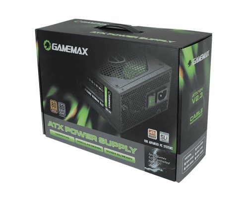 Блок живлення Gamemax GM-500 80+ APFC Black