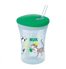 Поїльник-непроливайка Nuk Evolution Action Cup Zoo 230 мл (3952421)