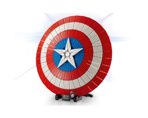Конструктор LEGO Marvel Щит Капітана Америка 3128 деталей (76262)