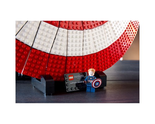 Конструктор LEGO Marvel Щит Капітана Америка 3128 деталей (76262)
