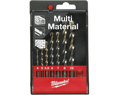 Набір свердл Milwaukee універсальних MPD, 7шт (4932352836)
