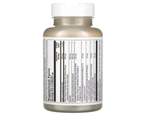 Вітамінно-мінеральний комплекс KAL Очищувач від сечової кислоти, Uric Acid Flush, 60 вегетаріанс (CAL-22107)
