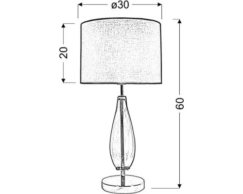 Настільна лампа Candellux 41-01252 MARRONE (41-01252)