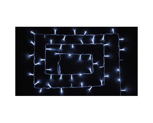 Гірлянда Delux STRING 100LED 10 м flash Білий/Прозорий IP44 (90015187)