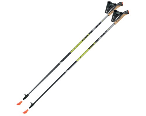 Палиці для скандинавської ходи Gabel X-5 Black/Yellow 125 (7008351131250) (DAS301832)