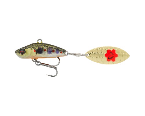 Блешня Savage Gear 3D Sticklebait Tailspin 80mm 18.0g Brown Trout Smolt (1854.44.03) Блешня Savage Gear 3D Sticklebait Tailspin 80mm 18.0g Brown Trout Smolt (1854.44.03)