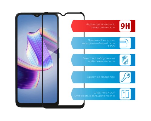 Скло захисне ACCLAB Full Glue Tecno Pop 5 LTE (1283126535345)