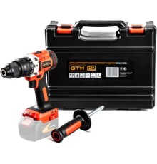 Шуруповерт GTM DSI18/80BL з ударом, 18В, 80Нм, 2шв (без АКБ та ЗП) (DSI18/80BL_BARE TOOL)