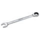 Ключ Sigma ріжково-накидний з тріскачкою 17мм CrV satine (6022171)