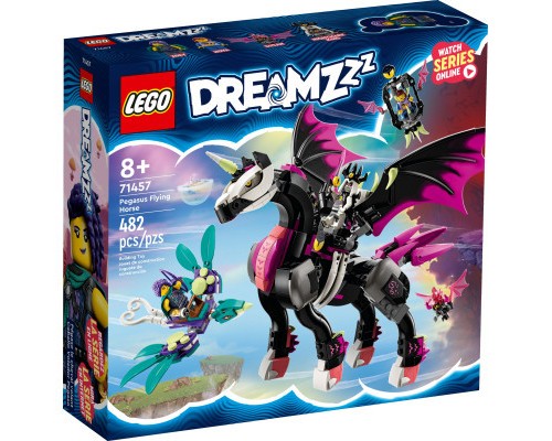 Конструктор LEGO DREAMZzz Летючий кінь Пегас 482 деталі (71457)