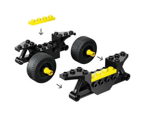 Конструктор LEGO City Пожежний рятувальний мотоцикл 57 деталей (60410)