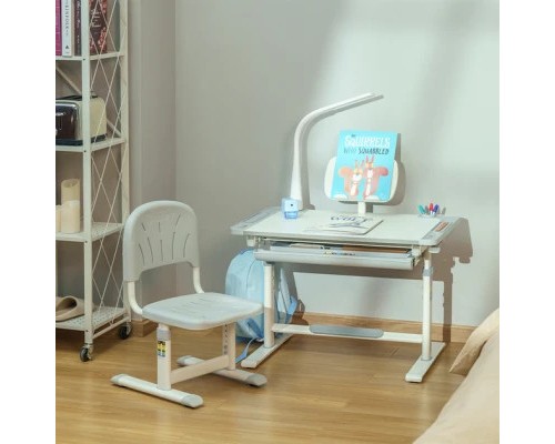 Парта зі стільцем Cubby Lupin Grey (Lupin grey KIDS FURNITURE)