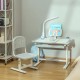 Парта зі стільцем Cubby Lupin Grey (Lupin grey KIDS FURNITURE)