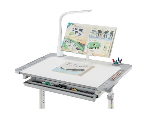 Парта зі стільцем Cubby Lupin Grey (Lupin grey KIDS FURNITURE)