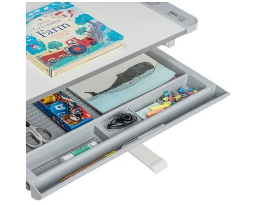 Парта зі стільцем Cubby Lupin Grey (Lupin grey KIDS FURNITURE)