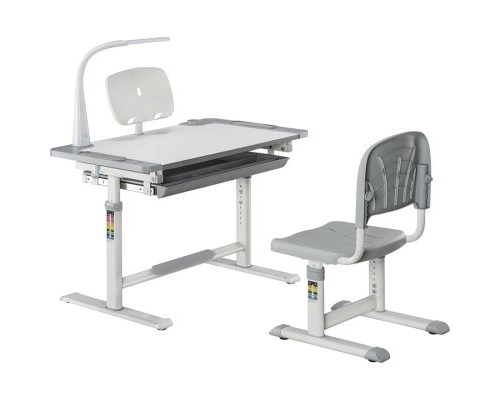 Парта зі стільцем Cubby Lupin Grey (Lupin grey KIDS FURNITURE)