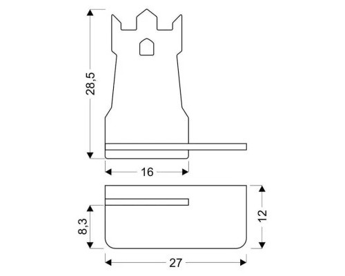 Світильник Candellux TOWER (21-85047)