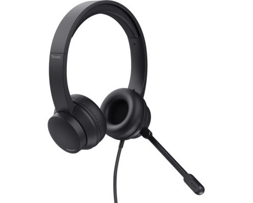 Навушники Trust Ayda PC USB-A Black (25088)