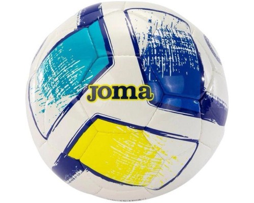 М'яч футбольний Joma Dali II білий, синій, жовтий Уні 4 400649.216 (8445757552204)