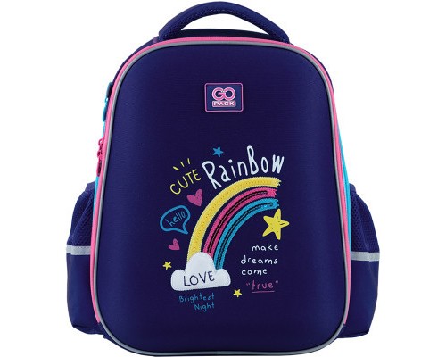 Рюкзак шкільний GoPack Education 165M-1 Cute Rainbow (GO24-165M-1)
