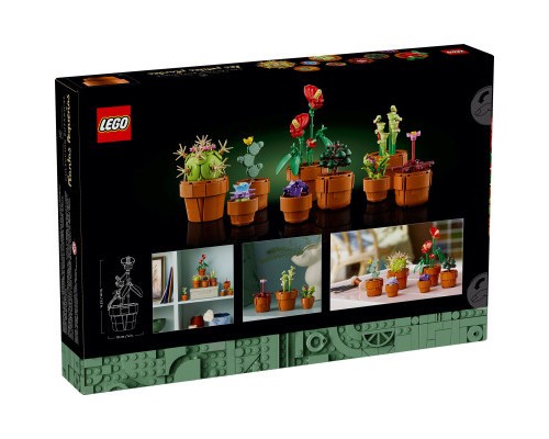 Конструктор LEGO Icons Мініатюрні рослини 758 деталей (10329)