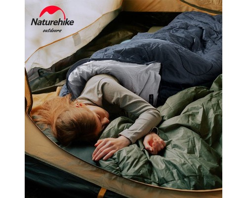 Спальний мішок Naturehike Y150L NH21MSD08 лівий, сіро-блакитний (6975641888734) Спальний мішок Naturehike Y150L NH21MSD08 лівий, сіро-блакитний (6975641888734)