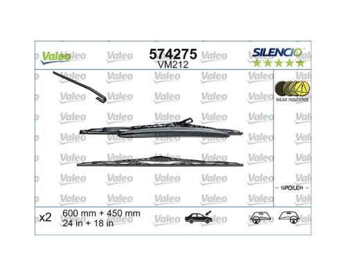 Щітка склоочисника Valeo 574275