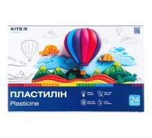 Пластилін Kite Classic 24 кольори, 480 г (K-089)
