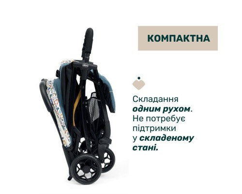 Коляска Chicco Glee Блакитна (8058664173600) (87068.78)