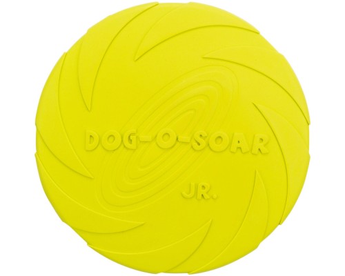 Іграшка для собак Trixie Диск Натуральна гума 15 см Лайм (4011905335001)