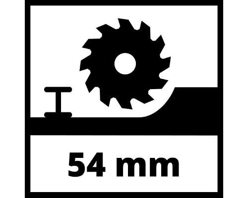 Дискова пила Einhell TE-CS 18/165-1LI - Solo PXC 18V, 165х20 мм, 2.6кг (без АКБ та ЗП) (4331207)