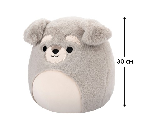 М'яка іграшка Squishmallows Шнауцер Шон 30 см (SQCR06682)