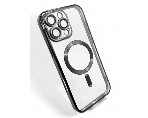 Чохол до мобільного телефона BeCover TPU Chrome Case (MagSafe) для Apple iPhone 16 Pro Black (712080)