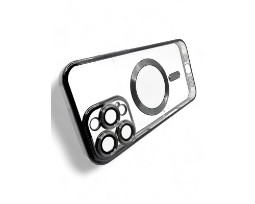 Чохол до мобільного телефона BeCover TPU Chrome Case (MagSafe) для Apple iPhone 16 Pro Black (712080)
