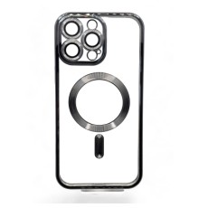 Чохол до мобільного телефона BeCover TPU Chrome Case (MagSafe) для Apple iPhone 16 Pro Black (712080)