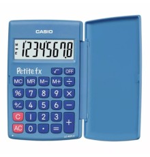 Калькулятор Casio LC-401LV-BU-W-A-EP, блакитний (CALC-CAS-LC-401LV-BU)