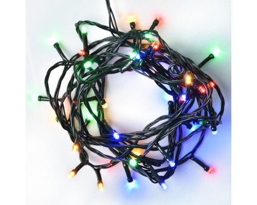 Гірлянда YES! Fun Нитка 70 LED Різнокольорова 4.9 м 8 режимів Мерехтіння (974844)