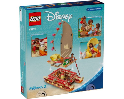 Конструктор LEGO Disney Princess Пригодницьке каное Ваяни (43270)