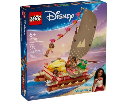 Конструктор LEGO Disney Princess Пригодницьке каное Ваяни (43270)