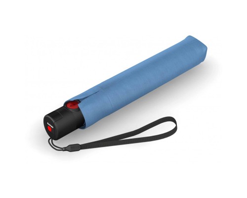 Парасоля Knirps U.200 Ultra Light Duomatic Light Blue Black UV Coating (Kn95 2200 2200)