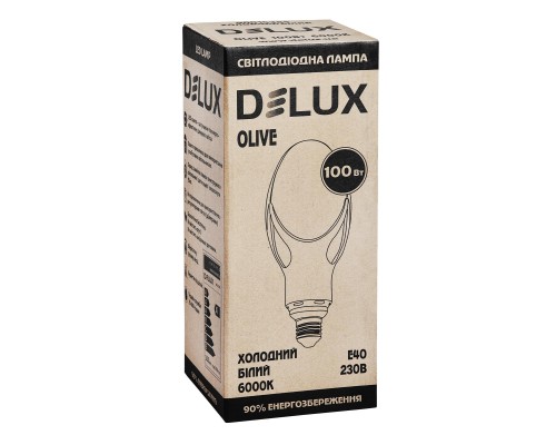 Лампочка Delux OLIVE 100w E40 6000К (90015385)