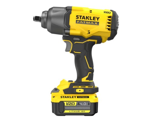 Гайковерт Stanley FatMax, ударний 18V, 4Ah, 950Нм, 2000 об/хв, 2600 уд/хв, 2.66кг (SFMCF940M1)