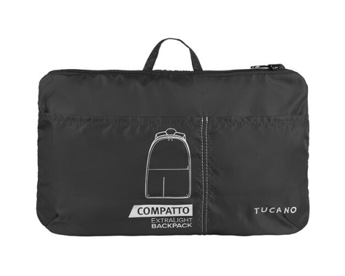 Рюкзак туристичний Tucano Compatto Eco XL чорний (BPCOBK-ECO-BK)