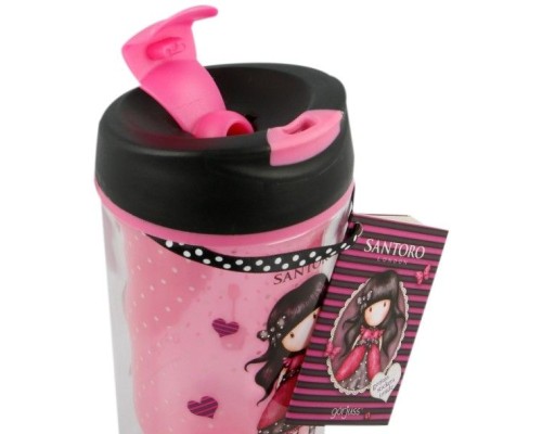 Термокружка Stor Santoro Gorjuss, Double Wall Coffee To Go Tumbler 370 ml (Stor-01060)