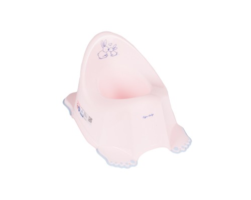 Горщик Tega Baby антиковзкий Bunny powder pink (KR-001-104)