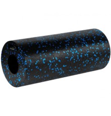 Масажний ролик PowerPlay PP-4347 EPP Foam Roller 33x14см Чорно/Синій (PP_4347_Blue_(33*14))