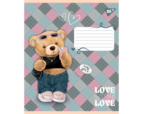 Зошит Yes Yes You are cute А5 12 аркушів лінія (767892)