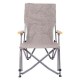 Крісло складане Bo-Camp Chelsea Grey (1204810) (DAS303258)